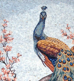 Two Peacocks in a Cherry Tree