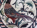 Pheasant with Leaves