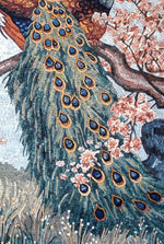 Two Peacocks in a Cherry Tree