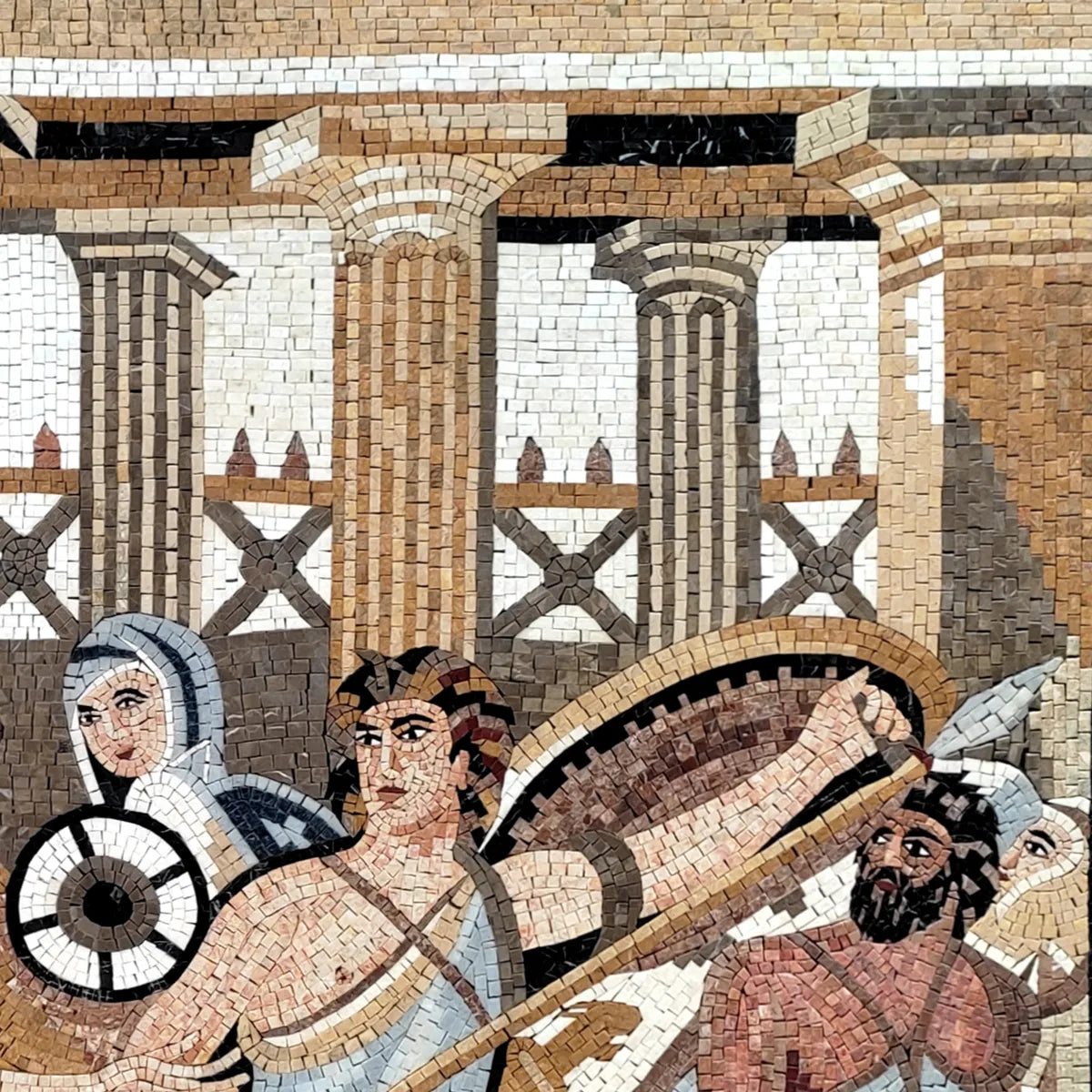Off to Battle Roman Reproduction