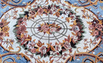 Dramatic Floral Patterned Rug